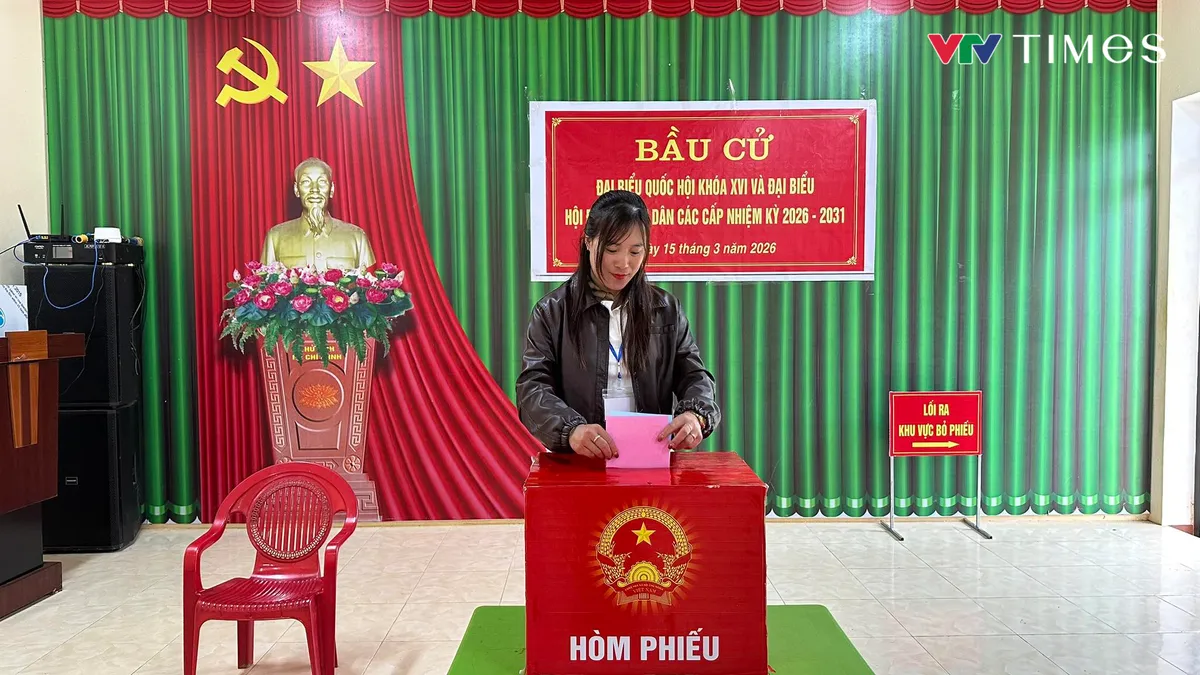 Thái Nguyên: Hơn 1,27 triệu cử tri nô nức đi bỏ phiếu bầu cử ĐBQH và HĐND các cấp - Ảnh 6.