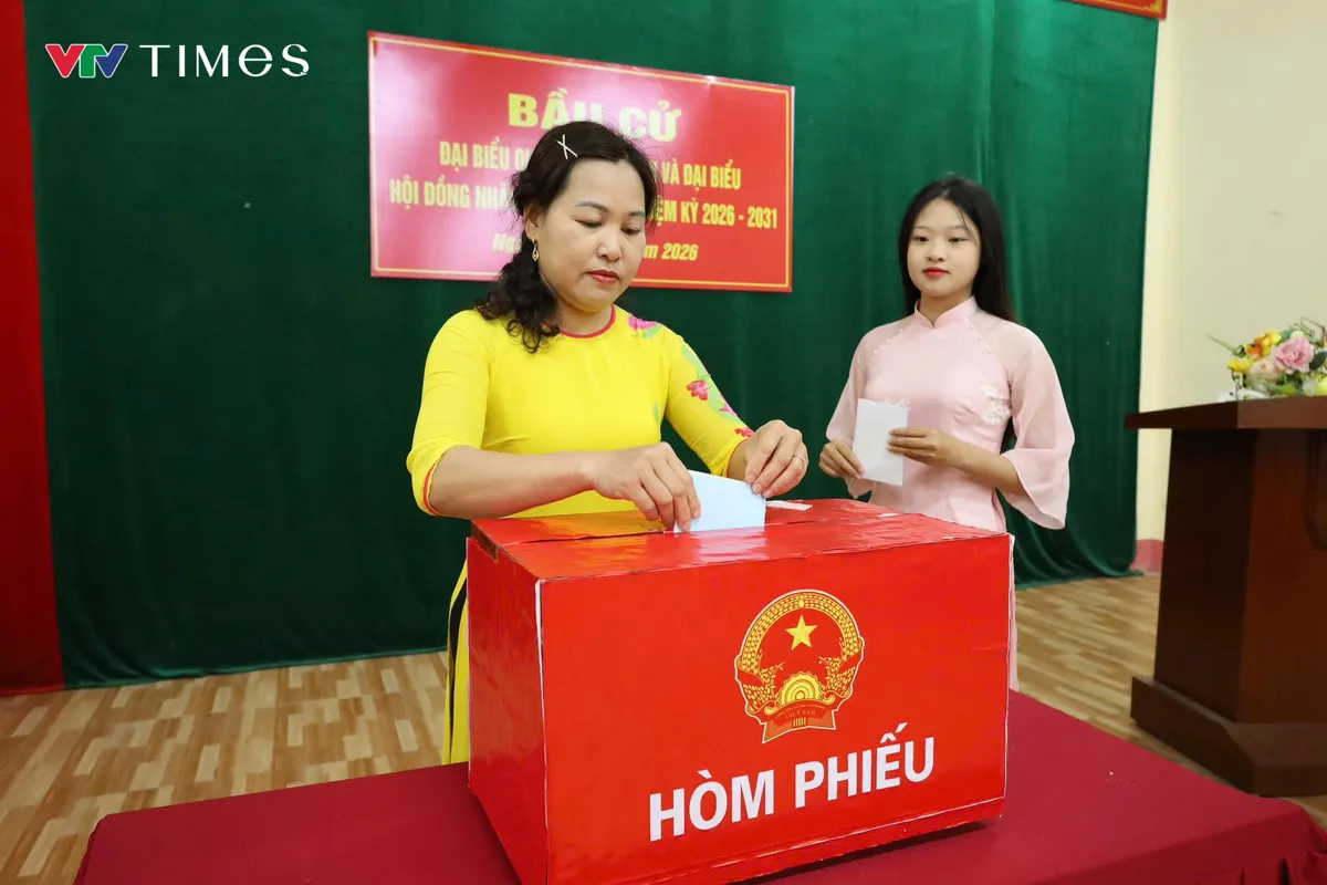 Thái Nguyên: Hơn 1,27 triệu cử tri nô nức đi bỏ phiếu bầu cử ĐBQH và HĐND các cấp - Ảnh 8.