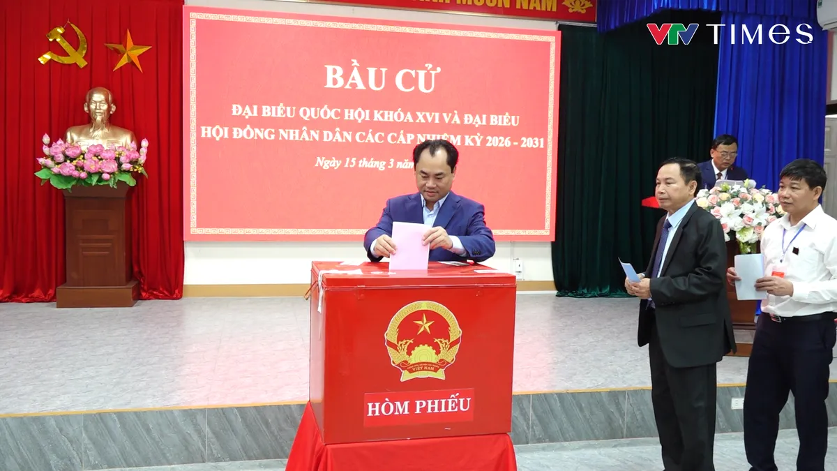 Thái Nguyên: Hơn 1,27 triệu cử tri nô nức đi bỏ phiếu bầu cử ĐBQH và HĐND các cấp - Ảnh 3.