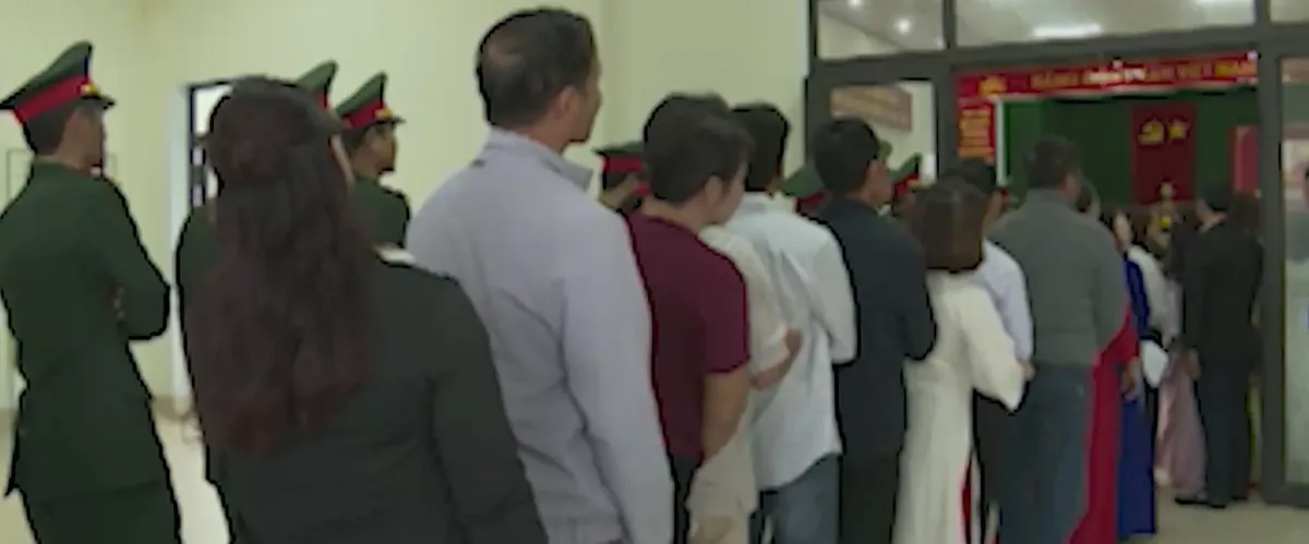 Tổng hợp ng&agrave;y hội bầu cử tại đại biểu Quốc hội v&agrave; HĐND c&aacute;c cấp nhiệm kỳ 2026 - 2031 tại c&aacute;c đặc khu Cồn Cỏ, L&yacute; Sơn, Trường Sa- Ảnh 4.