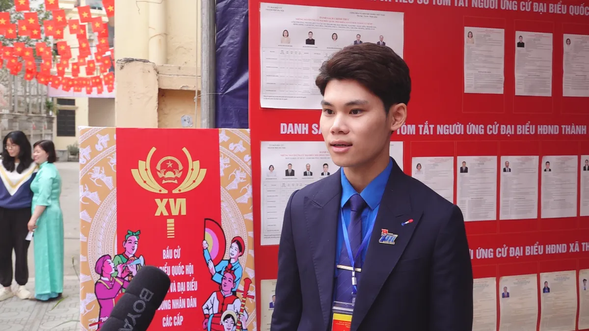 Cử tri xã Thanh Trì tích cực tham gia ngày hội toàn dân - Ảnh 24.