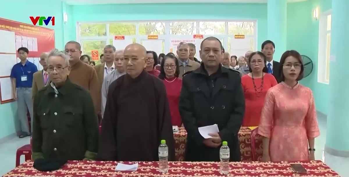 Các tôn giáo đồng hành cùng dân tộc trong ngày bầu cử - Ảnh 1.