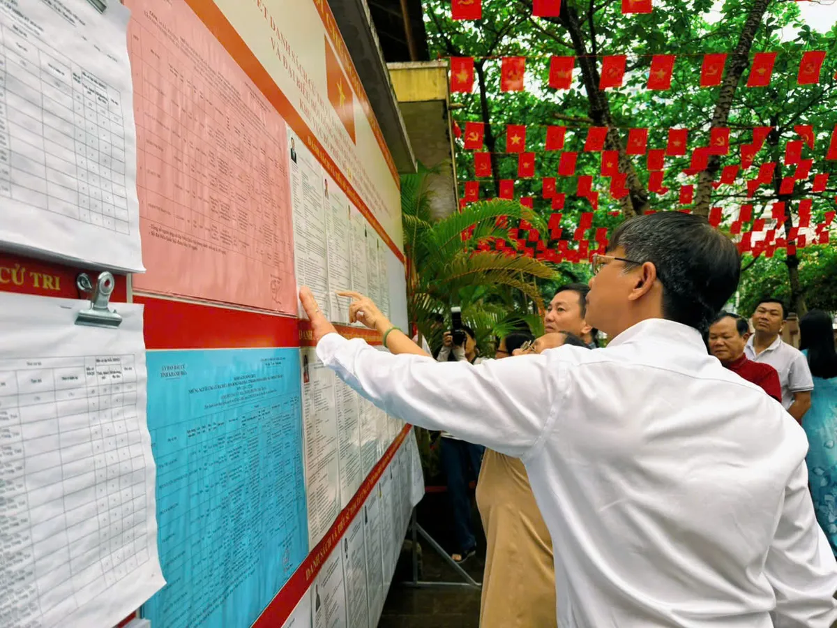 Khánh Hòa: Hơn 1,65 triệu cử tri nô nức đi bầu cử đại biểu Quốc hội và HĐND các cấp - Ảnh 6.