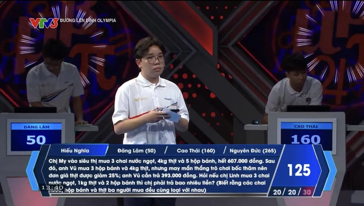 Đường lên đỉnh Olympia: Nam sinh Hà Nội xuất sắc vòng nguyệt quế tuần 3 - tháng 2 - Ảnh 8.