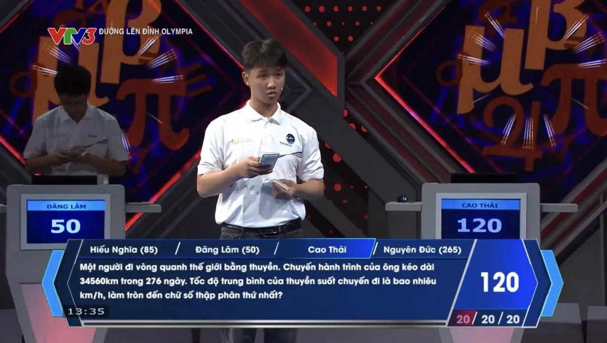 Đường lên đỉnh Olympia: Nam sinh Hà Nội xuất sắc vòng nguyệt quế tuần 3 - tháng 2 - Ảnh 7.