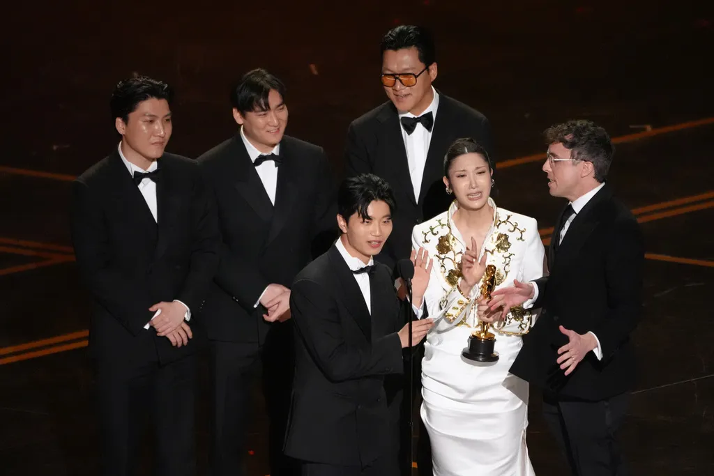 Phần nhận giải của "KPop Demon Hunters" tại Oscars 2026 g&acirc;y tranh c&atilde;i - Ảnh 1.