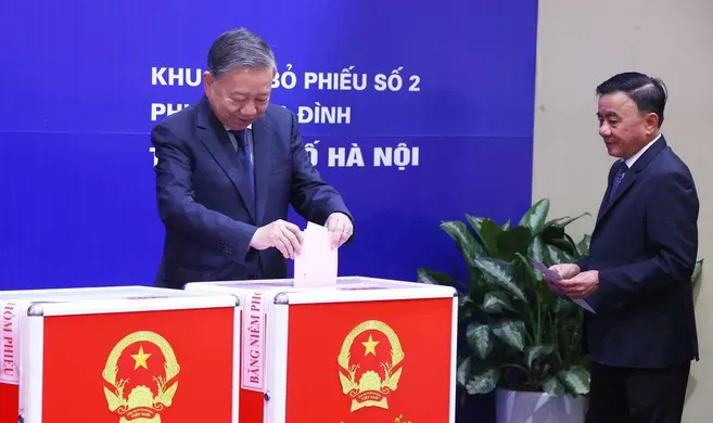 Truyền th&ocirc;ng quốc tế đồng loạt đưa tin về cuộc bầu cử Quốc hội v&agrave; HĐND c&aacute;c cấp của Việt Nam- Ảnh 1.