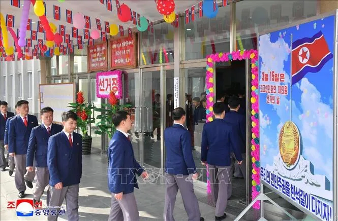 Triều Tiên hoàn tất bầu cử đại biểu Quốc hội - Ảnh 1.