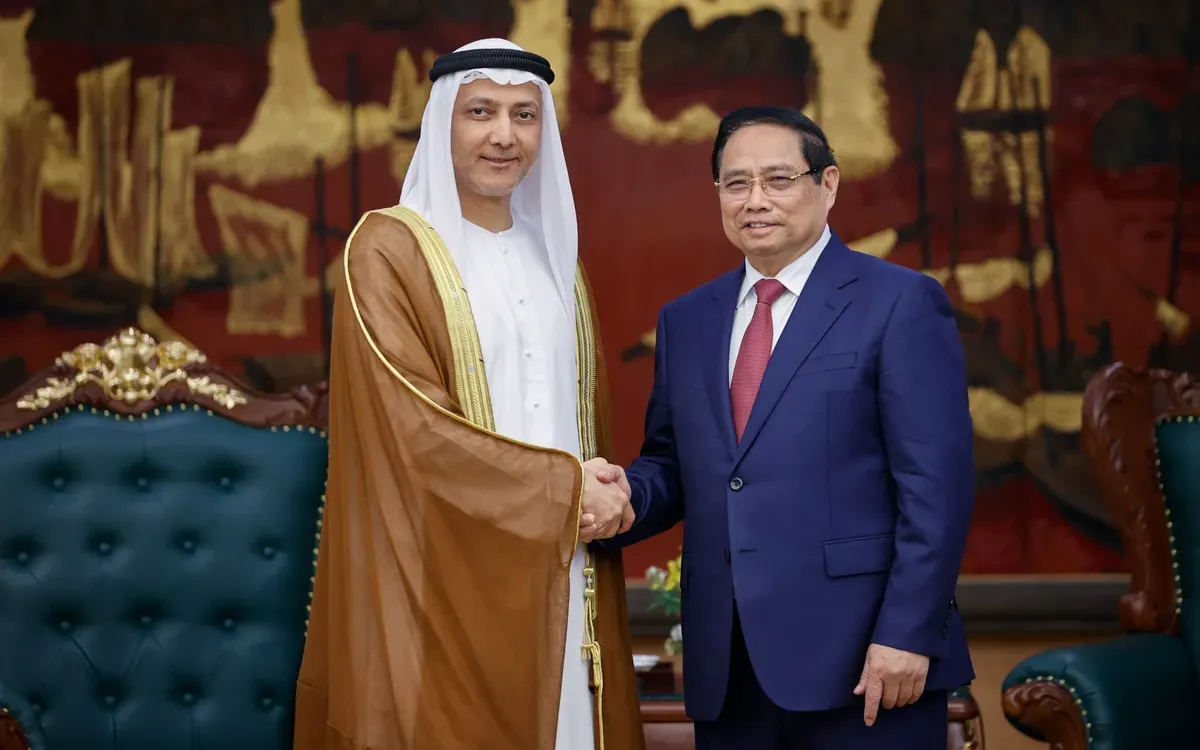 Thủ tướng Phạm Minh Ch&iacute;nh th&uacute;c đẩy hợp t&aacute;c năng lượng, đề nghị UAE triển khai c&aacute;c cam kết cấp cao- Ảnh 1.