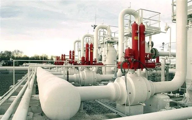 Hệ thống đường ống dẫn khí đốt "Dòng chảy Balkan" ở Serbia. (Ảnh: IBNA/TTXVN)