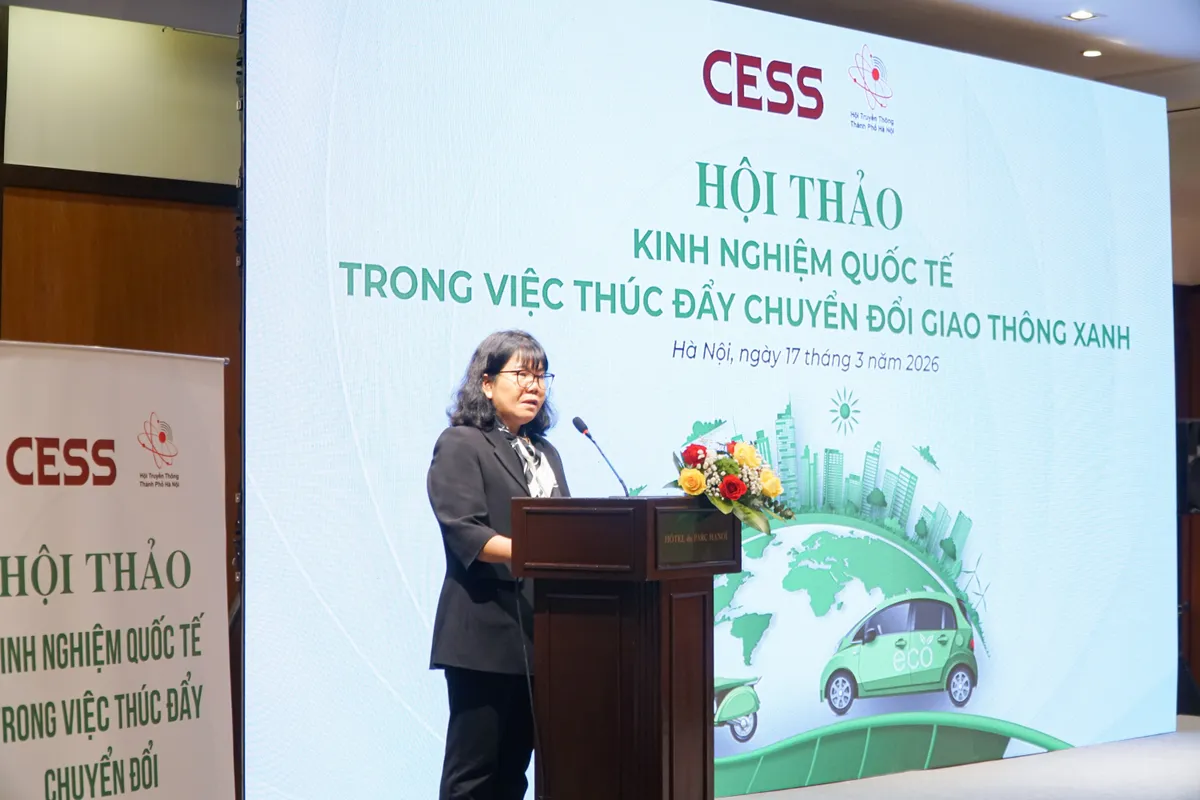 Gợi mở ch&iacute;nh s&aacute;ch th&uacute;c đẩy chuyển đổi giao th&ocirc;ng xanh v&agrave; bền vững - Ảnh 1.