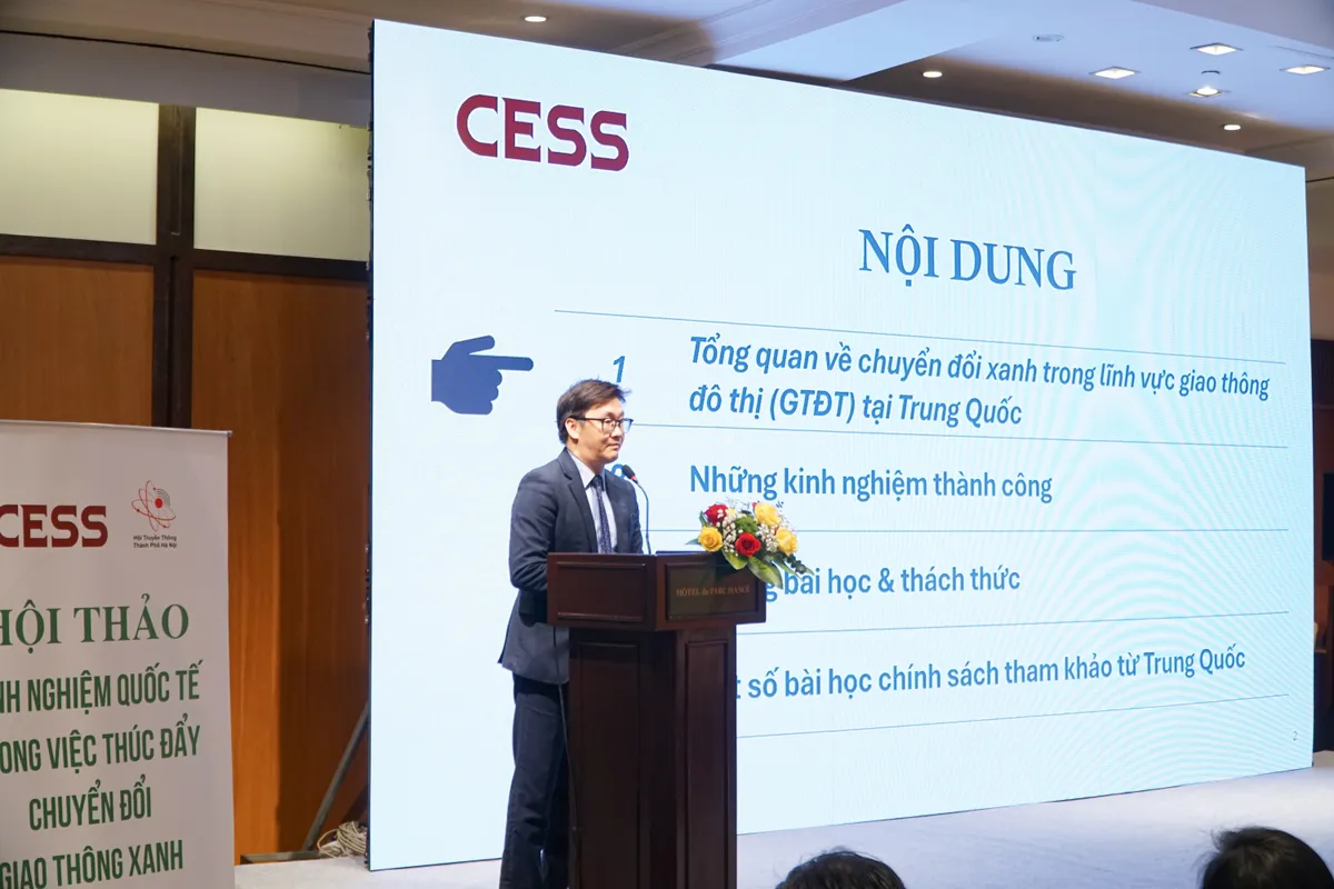 Gợi mở ch&iacute;nh s&aacute;ch th&uacute;c đẩy chuyển đổi giao th&ocirc;ng xanh v&agrave; bền vững - Ảnh 2.