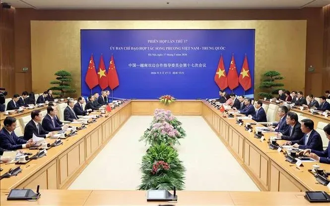 Việt Nam &ndash; Trung Quốc th&uacute;c đẩy hợp t&aacute;c to&agrave;n diện tại Phi&ecirc;n họp Ủy ban chỉ đạo lần thứ 17- Ảnh 1.