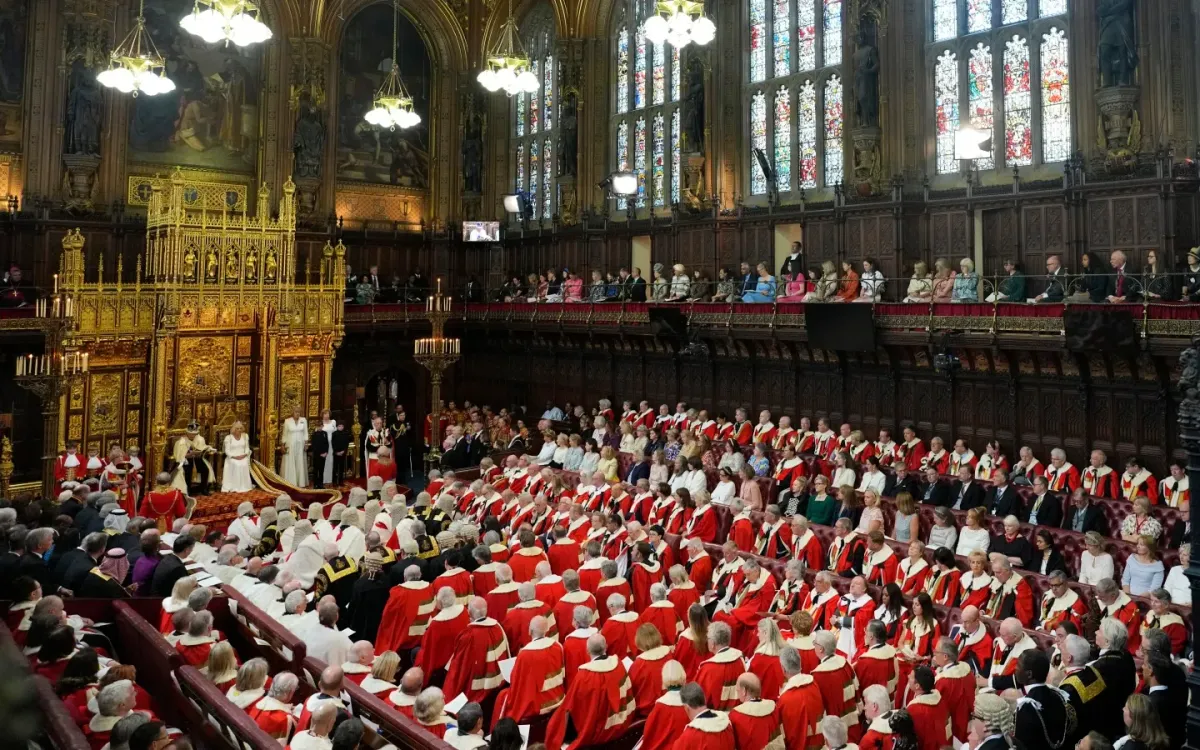 Một cuộc họp của Thượng viện ở London, Vương quốc Anh (Ảnh tư liệu: AP)