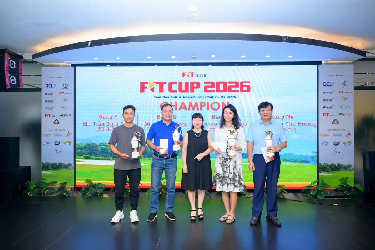 Nữ golfer Lê Thị Thanh Thúy vô địch F.I.T CUP 2026 với vòng đấu 73 gậy
- Ảnh 4.