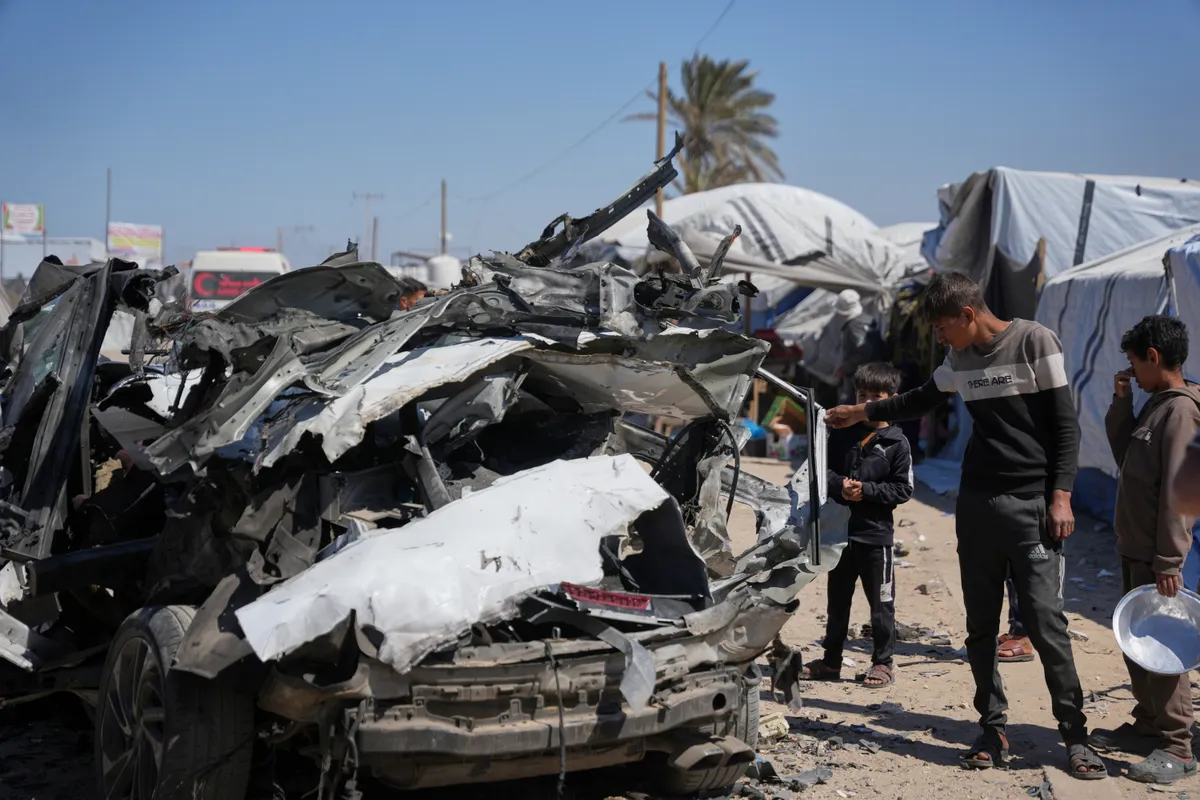 Đặc ph&aacute;i vi&ecirc;n Mỹ đ&agrave;m ph&aacute;n với đại diện Hamas tại Ai Cập về thỏa thuận ngừng bắn ở Gaza- Ảnh 1.