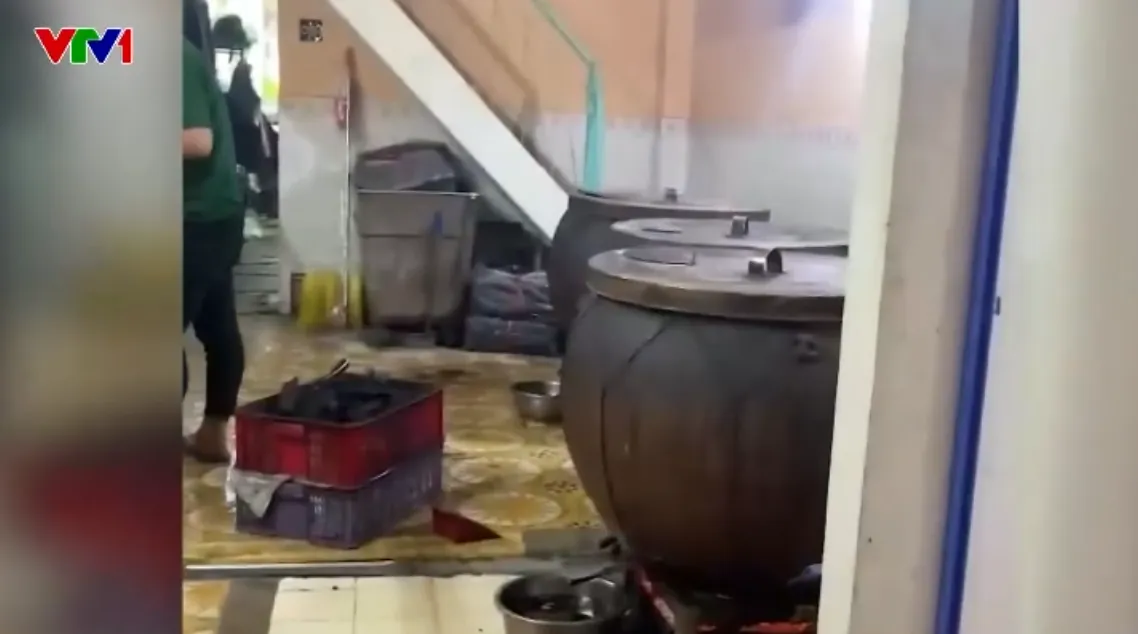 L&ograve; quay lợn bằng củi than g&acirc;y &ocirc; nhiễm khu d&acirc;n cư ở TP Hồ Ch&iacute; Minh - Ảnh 1.