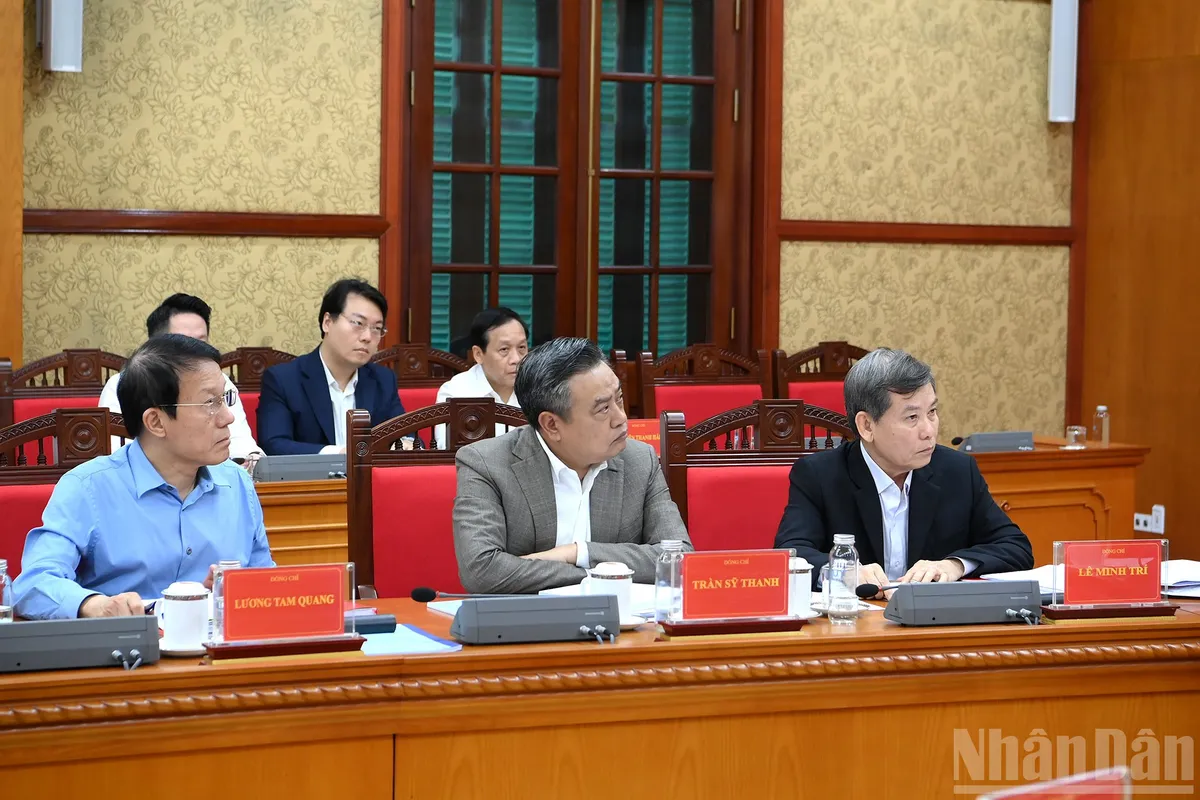 Tổng B&iacute; thư T&ocirc; L&acirc;m: Ngăn chặn, đẩy l&ugrave;i tham nhũng, ti&ecirc;u cực với tinh thần &ldquo;n&oacute;i &iacute;t l&agrave;m nhiều, l&agrave;m đến c&ugrave;ng&rdquo; - Ảnh 3.