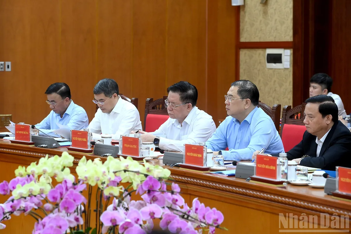 Tổng B&iacute; thư T&ocirc; L&acirc;m: Ngăn chặn, đẩy l&ugrave;i tham nhũng, ti&ecirc;u cực với tinh thần &ldquo;n&oacute;i &iacute;t l&agrave;m nhiều, l&agrave;m đến c&ugrave;ng&rdquo; - Ảnh 2.