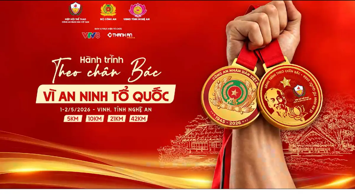 GIẢI CHẠY "H&Agrave;NH TR&Igrave;NH THEO CH&Acirc;N B&Aacute;C &ndash; V&Igrave; AN NINH TỔ QUỐC 2026&rdquo;- Ảnh 1.
