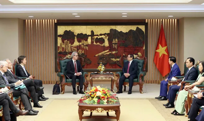 Thủ tướng đề nghị Việt Nam v&agrave; EU hướng tới trở th&agrave;nh đối t&aacute;c chiến lược to&agrave;n diện trong chống khai th&aacute;c IUU - Ảnh 2.