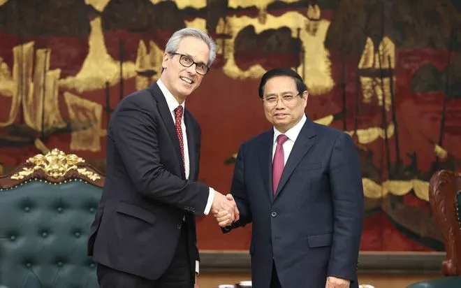 Thủ tướng đề nghị Việt Nam v&agrave; EU hướng tới trở th&agrave;nh đối t&aacute;c chiến lược to&agrave;n diện trong chống khai th&aacute;c IUU - Ảnh 1.