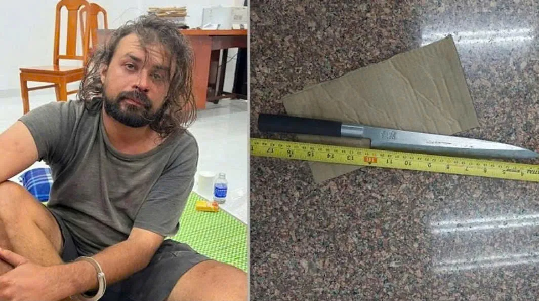 Thiếu t&aacute; C&ocirc;ng an bị đ&acirc;m trọng thương khi xử l&yacute; va chạm giao th&ocirc;ng ở Mũi N&eacute; - Ảnh 2.