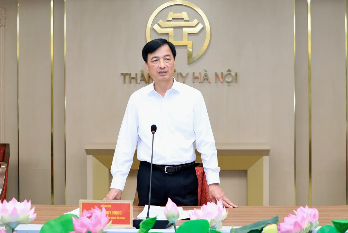 B&iacute; thư Th&agrave;nh ủy Nguyễn Duy Ngọc: Xử l&yacute; dứt điểm b&agrave;i to&aacute;n dữ liệu để bứt ph&aacute; số - Ảnh 1.