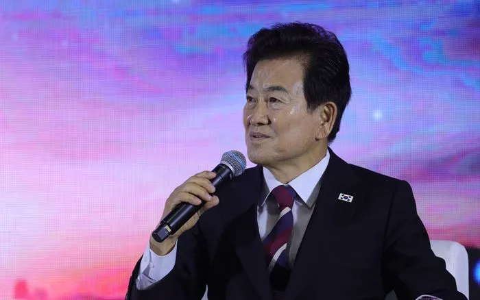 Bộ trưởng Bộ Thống nhất Hàn Quốc Chung Dong-young (Ảnh: Yonhap)