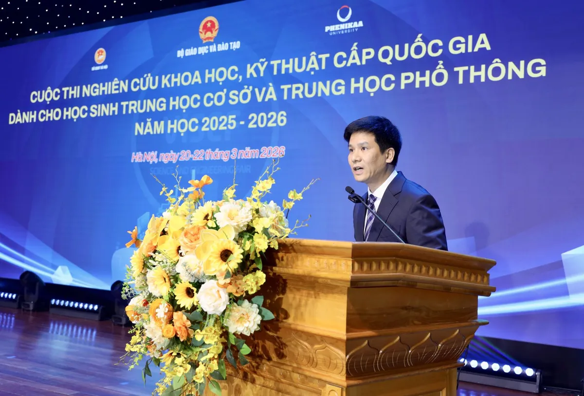 Cuộc thi KHKT quốc gia g&oacute;p phần h&igrave;nh th&agrave;nh tư duy khoa học cho học sinh - Ảnh 4.