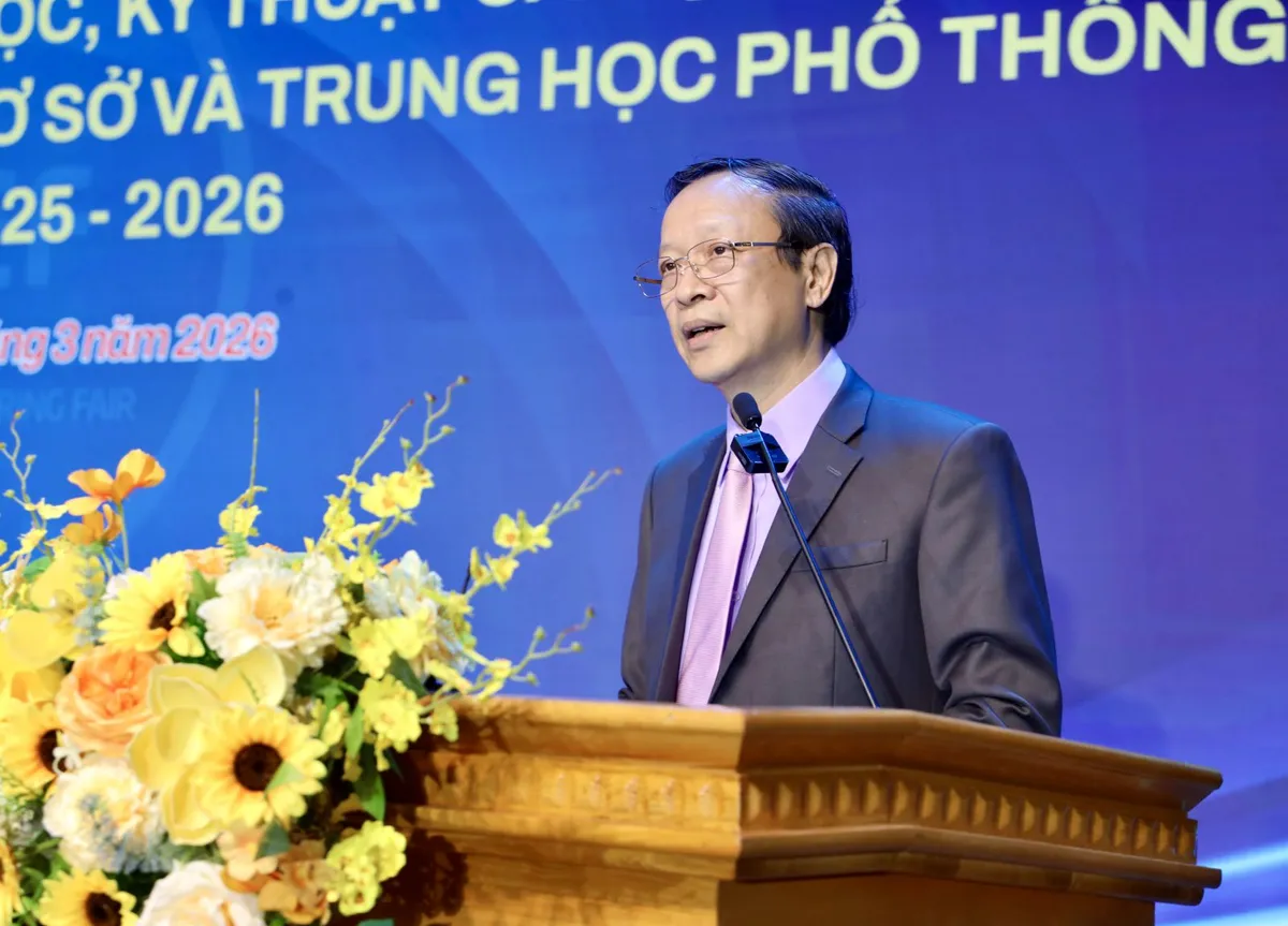 Cuộc thi KHKT quốc gia g&oacute;p phần h&igrave;nh th&agrave;nh tư duy khoa học cho học sinh - Ảnh 2.