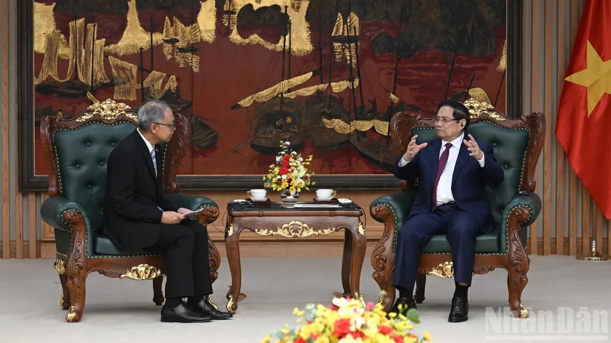 Thủ tướng Phạm Minh Ch&iacute;nh tiếp Đại sứ Indonesia tại Việt Nam - Ảnh 2.
