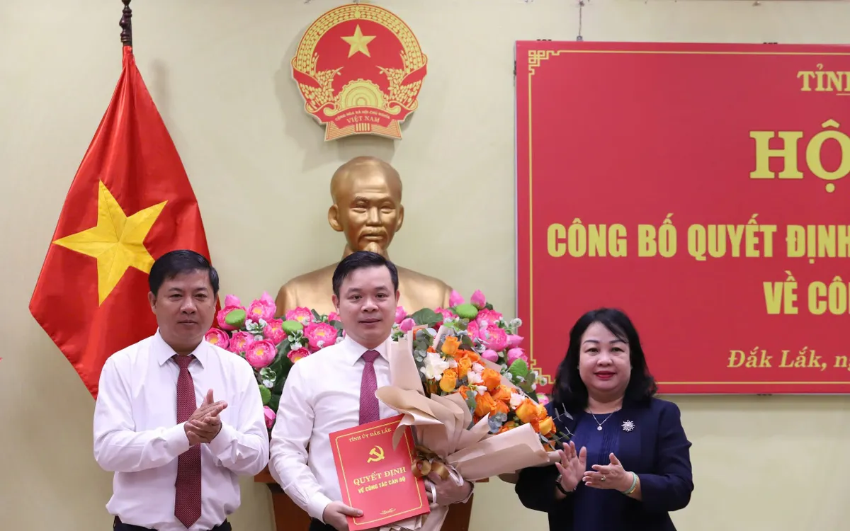 Công bố bí thư Đảng ủy UBND tỉnh Đắk Lắk.