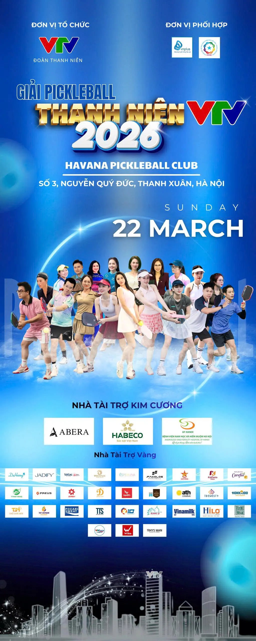 Giải Pickleball Thanh niên VTV 2026 chào mừng kỷ niệm 95 năm Ngày thành lập Đoàn TNCS Hồ Chí Minh - Ảnh 1.