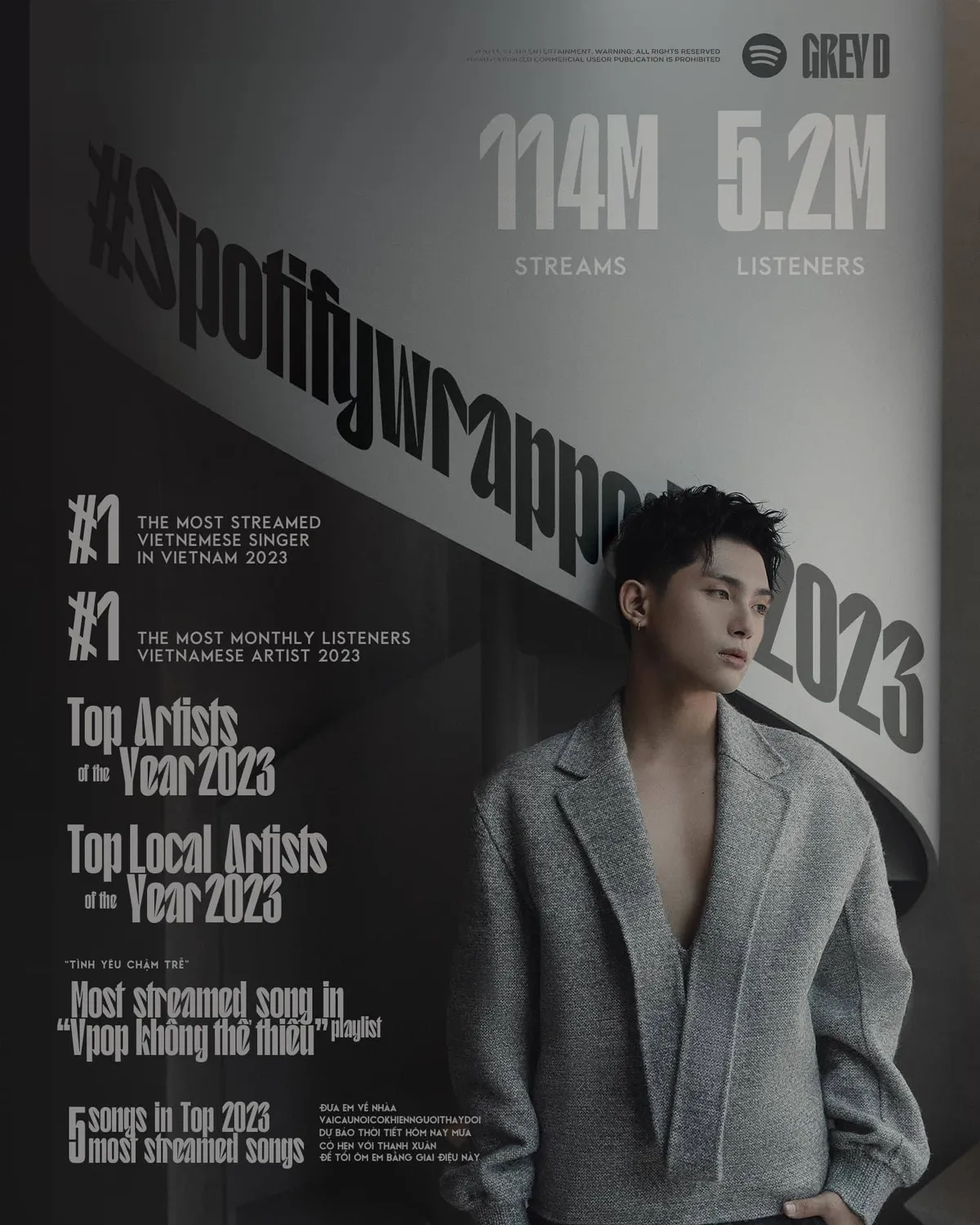 Chủ nh&acirc;n bản hit "Đưa em về nh&agrave;" Grey D h&eacute; lộ album đầu tay - Ảnh 2.