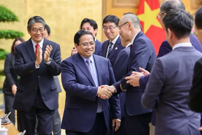 Thủ tướng k&ecirc;u gọi doanh nghiệp Nhật Bản tiếp tục tin tưởng v&agrave; gắn b&oacute; với Việt Nam- Ảnh 1.