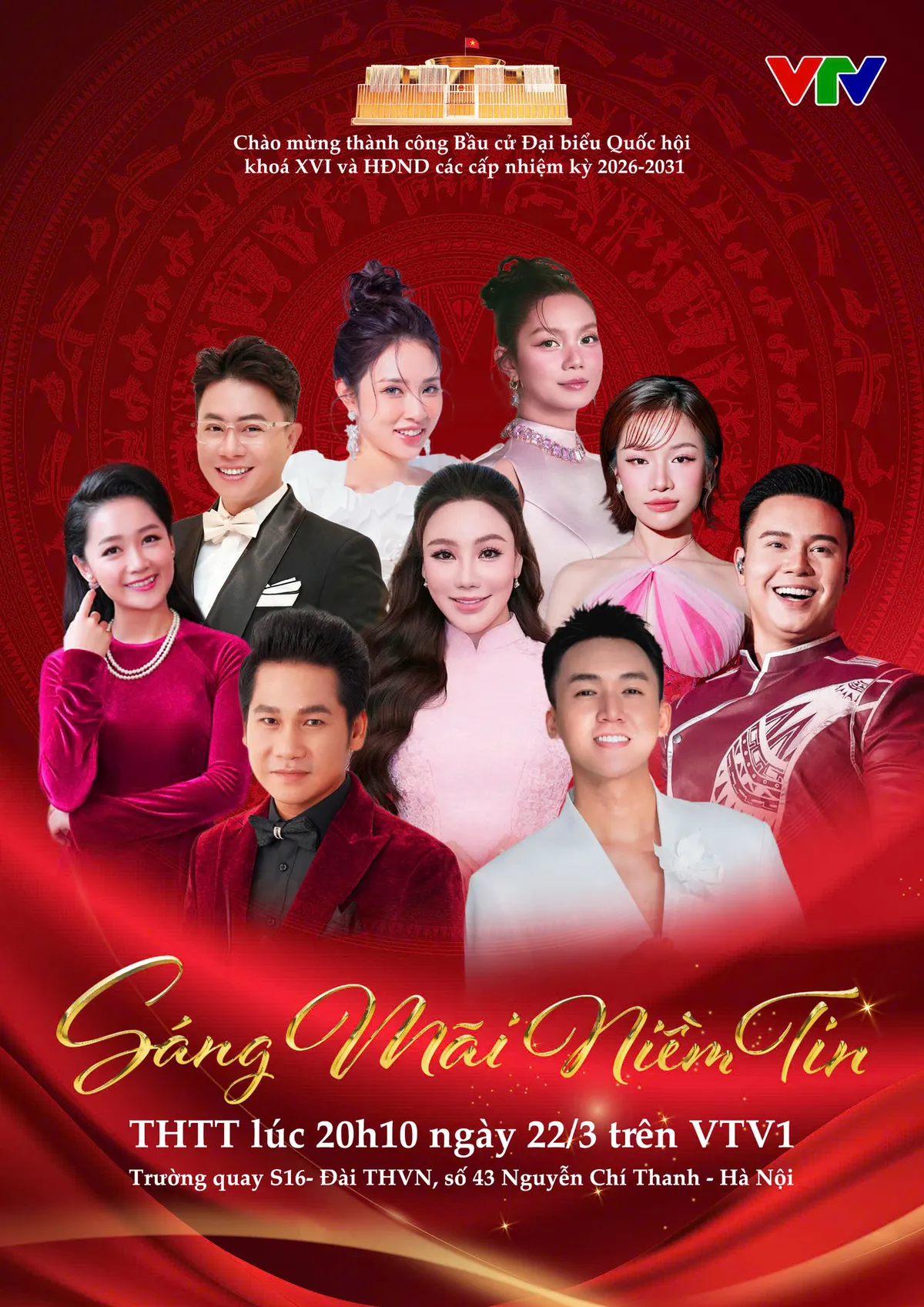 Truyền h&igrave;nh trực tiếp chương tr&igrave;nh 'S&aacute;ng m&atilde;i niềm tin' tr&ecirc;n VTV1- Ảnh 1.