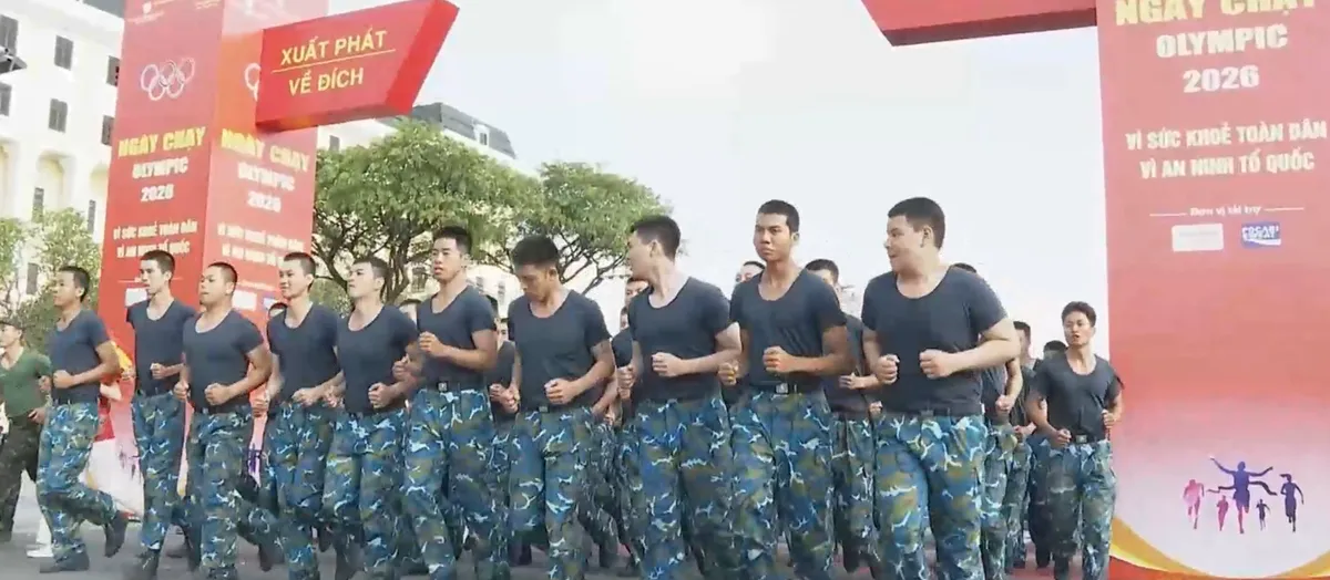 Ng&agrave;y chạy Olympic - V&igrave; sức khỏe to&agrave;n d&acirc;n v&igrave; an ninh Tổ quốc- Ảnh 1.