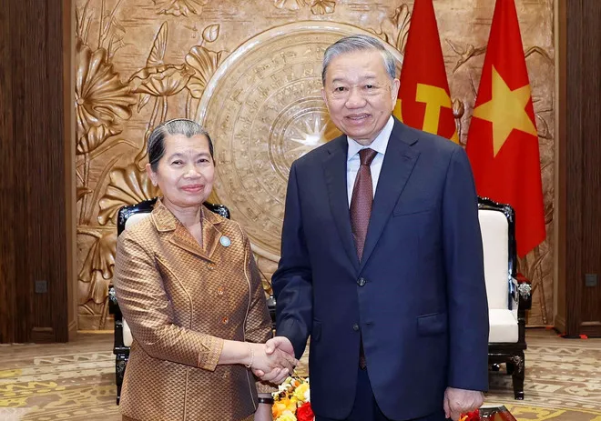 Tiếp tục duy tr&igrave;, vun đắp mối quan hệ Việt Nam - Campuchia - Ảnh 1.