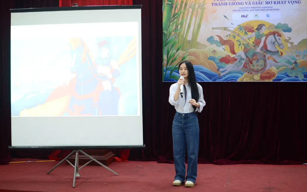 T&igrave;m ra c&aacute;c th&iacute; sinh xuất sắc của cuộc thi viết bằng tiếng Anh &ldquo;Th&aacute;nh Gi&oacute;ng v&agrave; Giấc mơ kh&aacute;t vọng&rdquo; - Ảnh 1.