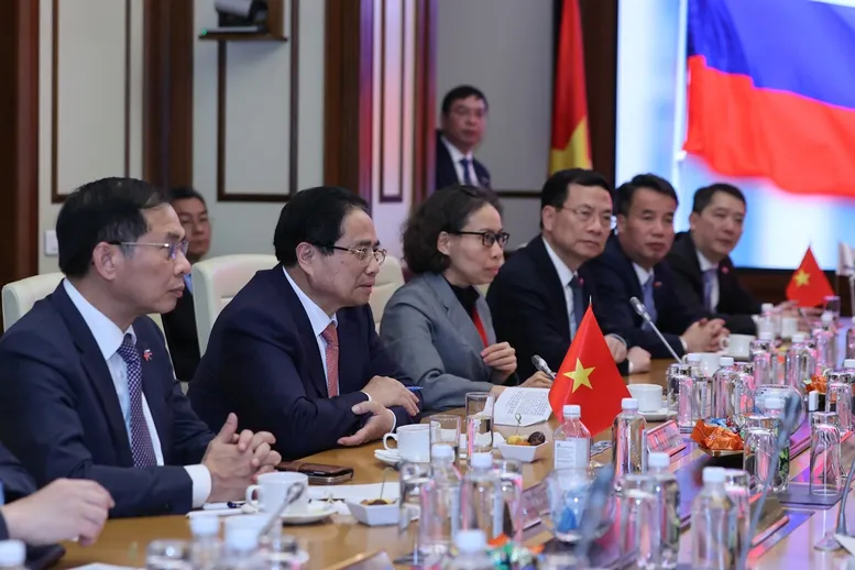 Thủ tướng Phạm Minh Ch&iacute;nh thăm, l&agrave;m việc với đối t&aacute;c h&agrave;ng đầu của Việt Nam về dầu kh&iacute;- Ảnh 1.