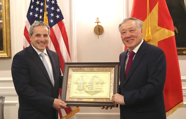 Phó Thủ tướng Thường trực Nguyễn Hòa Bình thăm và làm việc với hai sàn giao dịch chứng khoán lớn của Hoa Kỳ - Ảnh 4.