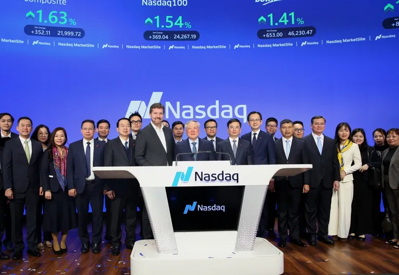 Phó Thủ tướng Thường trực Nguyễn Hòa Bình thăm và làm việc với hai sàn giao dịch chứng khoán lớn của Hoa Kỳ - Ảnh 2.