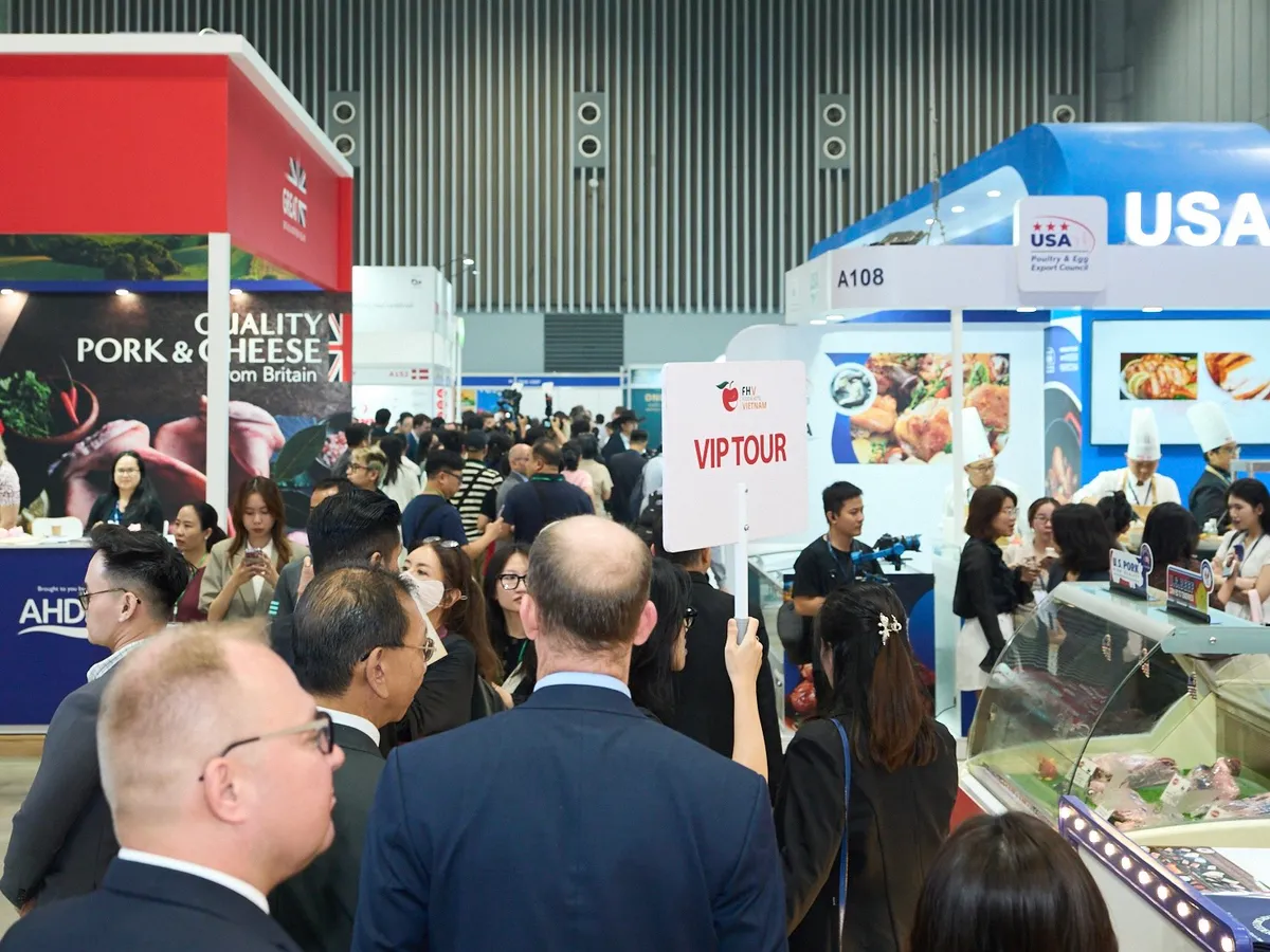 TP Hồ Chí Minh: Quy tụ gần 400 đơn vị tại triển lãm quốc tế Food & Hospitality Vietnam 2026- Ảnh 1. TP Hồ Chí Minh: Quy tụ gần 400 đơn vị tại triển lãm quốc tế Food & Hospitality Vietnam 2026- Ảnh 1.