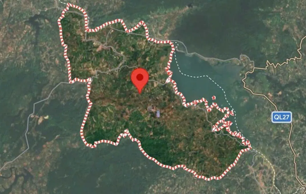 Hai bé gái đuối nước thương tâm tại hồ thủy điện ở Lâm Đồng - Ảnh 1.