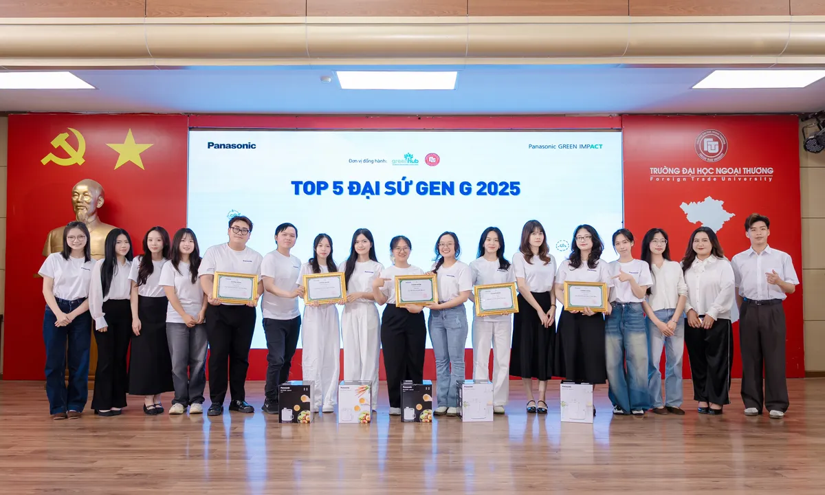 Đại sứ Gen G 2025 - Sân chơi chắp cánh cho các sáng kiến xanh của thế hệ trẻ - Ảnh 1.