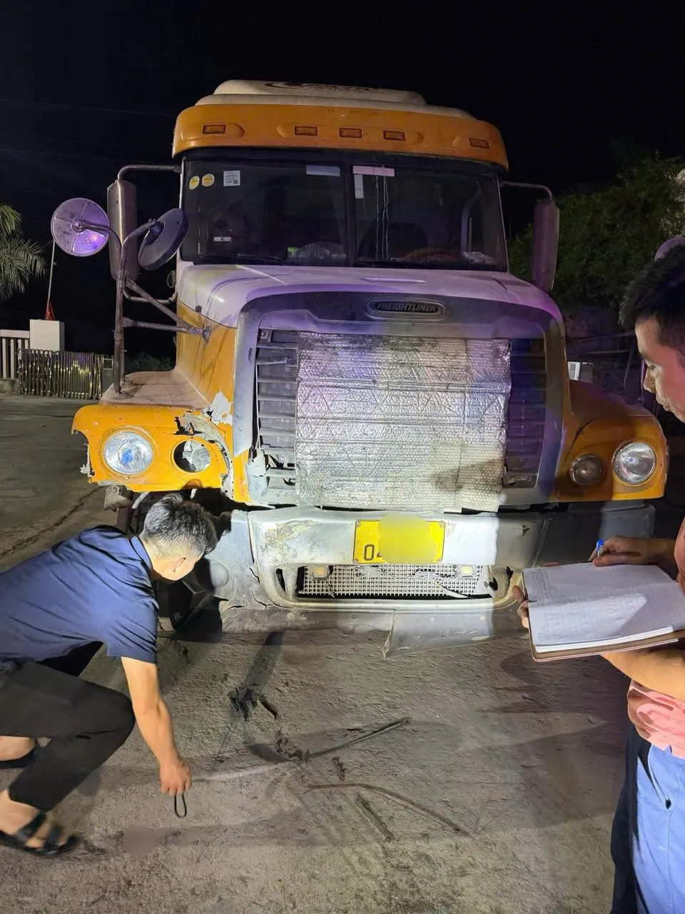 Bắt tài xế xe đầu kéo tông chết người phụ nữ rồi chạy trốn 150km - Ảnh 1.