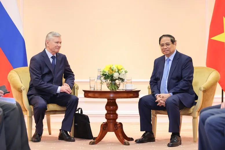 Thủ tướng tiếp l&atilde;nh đạo Hội Hữu nghị Nga - Việt v&agrave; Hội Cựu chiến binh Nga - Ảnh 2.