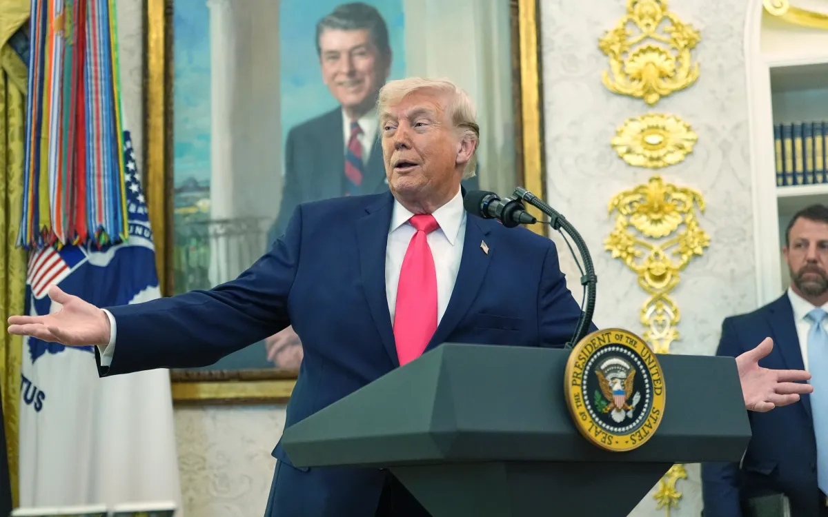 Tổng thống Mỹ Donald Trump (Ảnh: AP)