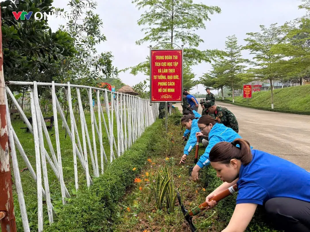 Tuổi trẻ LLVT tỉnh Thái Nguyên: Xung kích, sáng tạo, ghi dấu ấn trong Tháng Thanh niên - Ảnh 3.